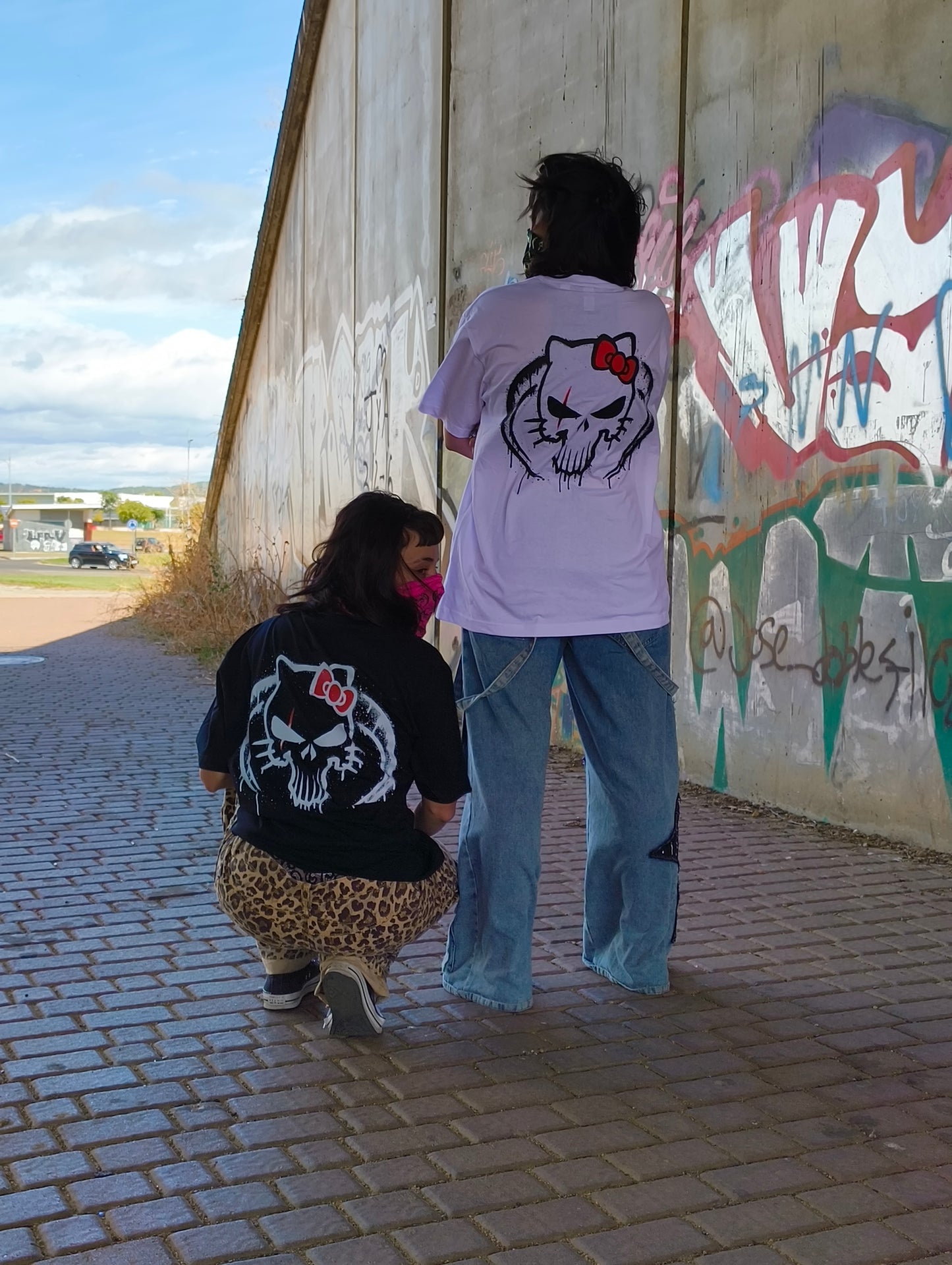 Camiseta Oversize Underground Graffiti